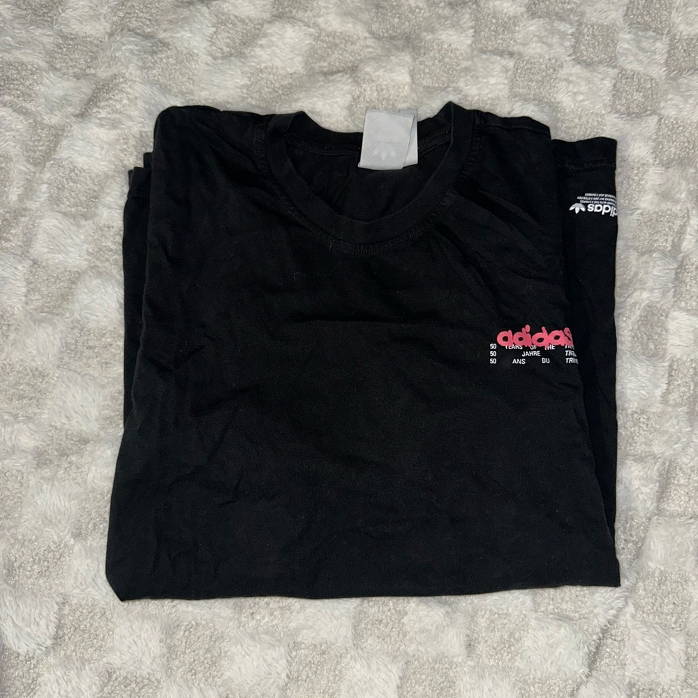 Adidas Black Logo Shirt